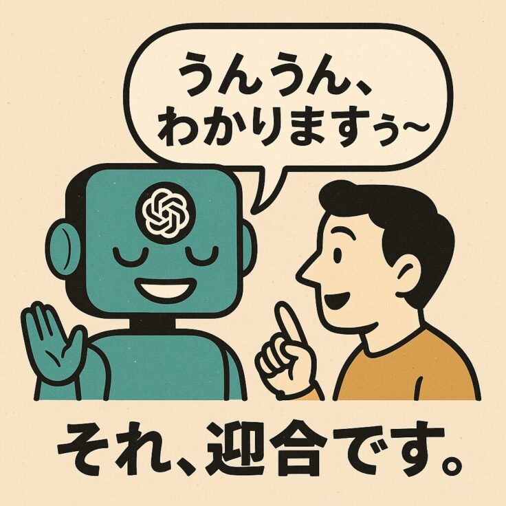GPT-4o、おべっか上手すぎ問題