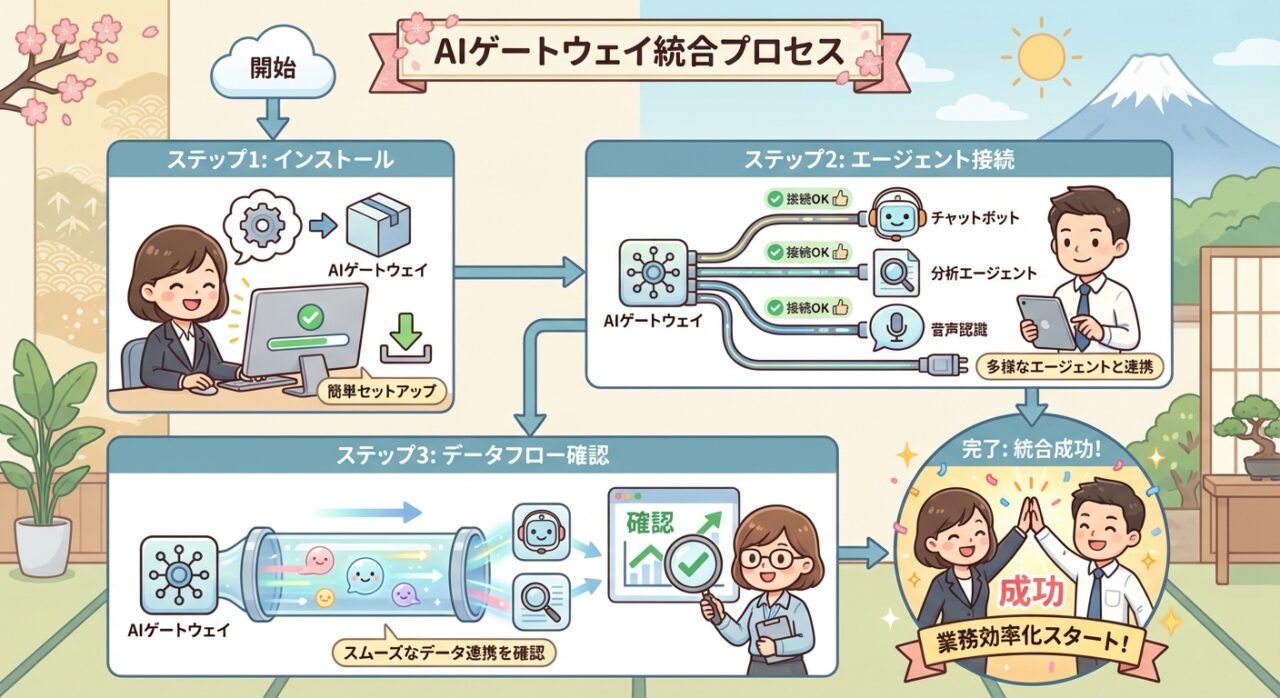 統合の手順